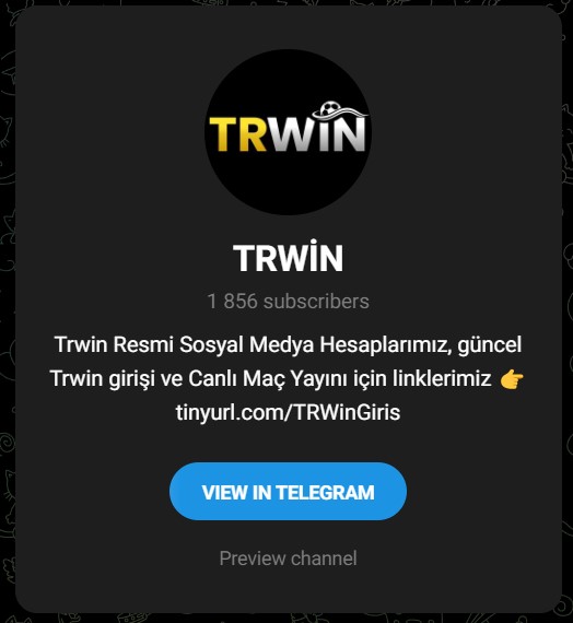 Trwin Telegram